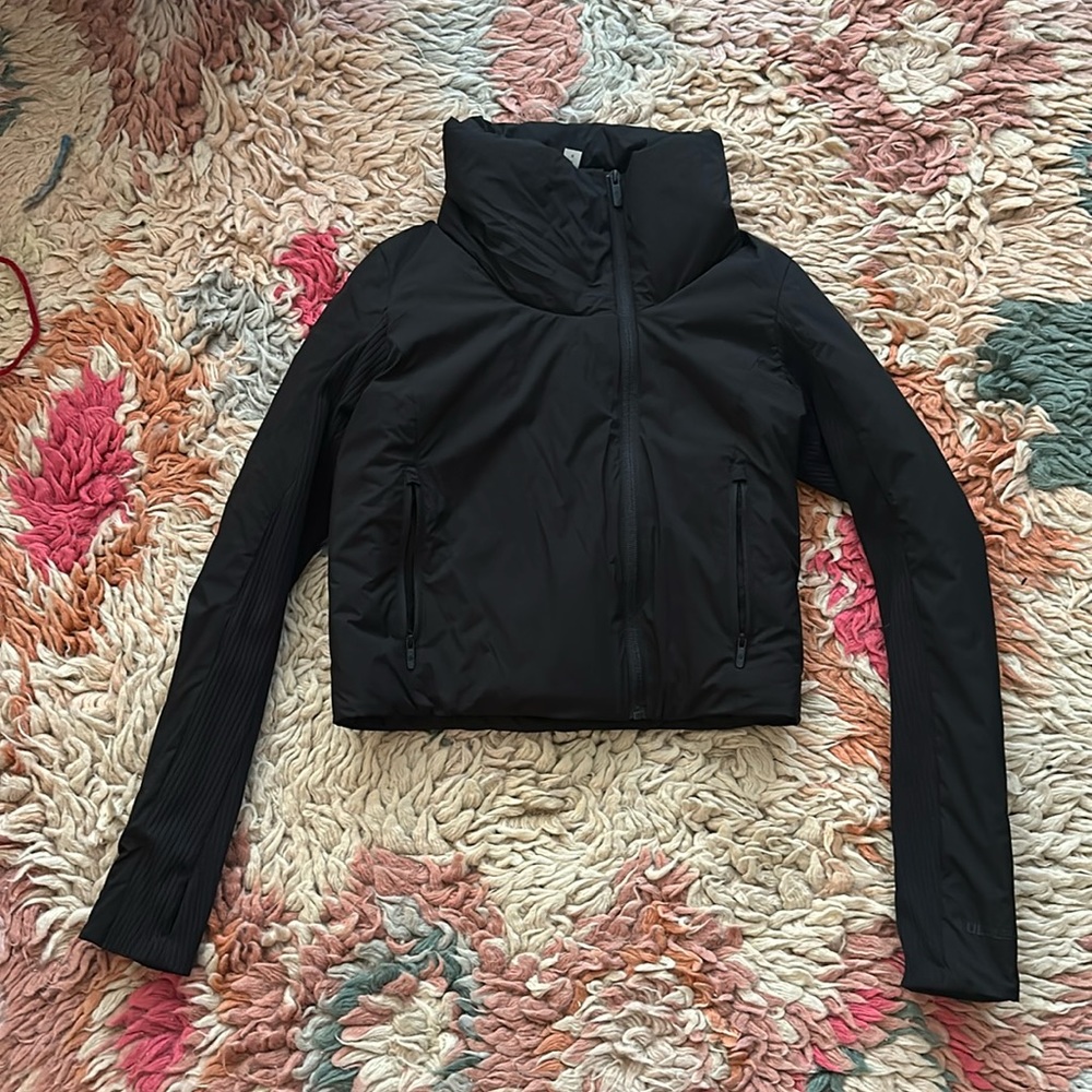 lululemon black winter jacket